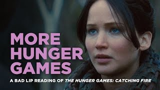 quotMORE HUNGER GAMESquot  A Bad Lip Reading of Catching Fire [upl. by Buine184]