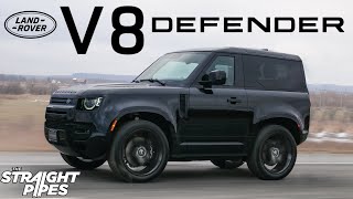 CUTE 2023 Land Rover Defender 90 V8 Review [upl. by Hembree996]