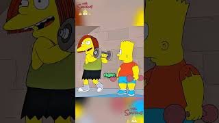 Barts Bold Style 😲🤣😂 simpsons highlights americandad [upl. by Ulrikaumeko251]