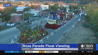 Rose Parade Float Viewing [upl. by Bluma]