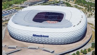 FC Bayerns Allianz Arena  The Ultimate stadium 🔴⚪ [upl. by Nyleahcim399]