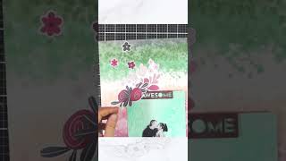 How to Use 3D Embossing Folders on a Scrapbook Layout [upl. by Naira]