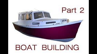 PLYWOOD BOAT BUILDING PROJECTS DE23 Part 2 [upl. by Deina587]