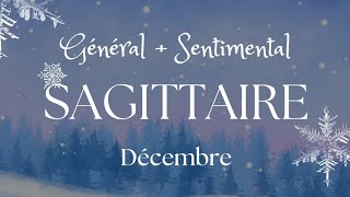 Sagittaire ♐️ Décembre 2024 – Allégez votre esprit  Général amp sentimental  1 question [upl. by Nrubliw]