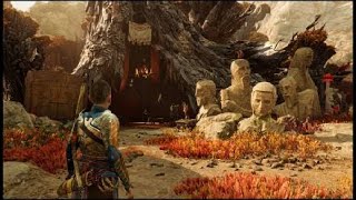 God of War Ragnarök  La casa del árbol de Angrboda  PS4 [upl. by Htebi]