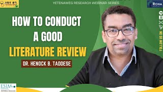 How to conduct a good Literature Review [upl. by Hemminger]