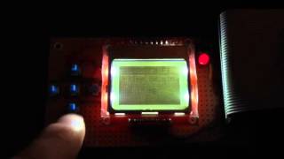 PCD8544 Display on Raspberry Pi [upl. by Wallford]