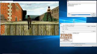 Tomb Raider 2 Multiplayer Prototype 3 2nd Lara All Movements jump move run walk swim climb [upl. by Lamak]