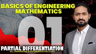 Partial Differentaition 01  Basics of Engg Mathematics  All Universities amp Autonomous Colleges [upl. by Cloots]