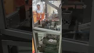 Automatic cement bag inserting machine [upl. by Yzeerb635]