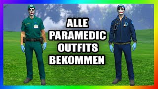 Alle Paramedic Outfits bekommen in GTA Online [upl. by Acnayb486]