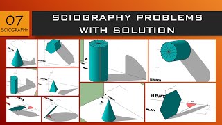 Sciography problems with solution [upl. by Gunning]