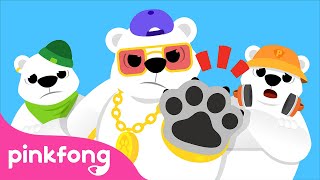 Polar Bears on the Move  Climate Change  Save Earth  Science Songs  Pinkfong Educational Songs [upl. by Adnal]