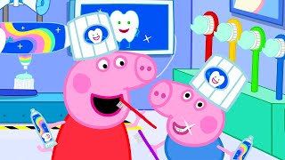 Cepillarse los dientes con Peppa  Los cuentos de Peppa la Cerdita [upl. by Nera]