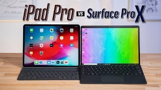 Surface Pro X vs 129quot iPad Pro  Detailed Comparison [upl. by Winfred]