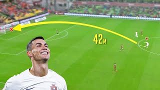 INSANE Long Shot Goals in Football [upl. by Airretal]