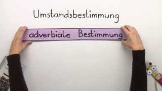 Adverbiale Bestimmungen  Deutsch  Grundschule [upl. by Gillman]