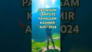 SATLANJAN CAMPSITE trekking2024 himalayas mountains alpinelake nature alpinevalley travel [upl. by Ainoek]