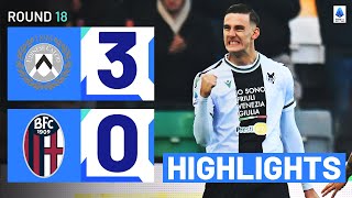 UDINESEBOLOGNA 30  HIGHLIGHTS  Udinese tear Bologna apart  Serie A 202324 [upl. by Drobman502]