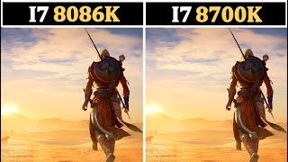 2018 Intel I7 8086K vs I7 8700K  Tested 15 Games [upl. by Will]