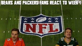 A Bears amp Packers Fan Reaction to Week 1 [upl. by Boot]