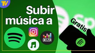 Cómo subir tu música Spotify Tidal Music Deezer etc con RouteNote 🔊 GRATIS [upl. by Deana]