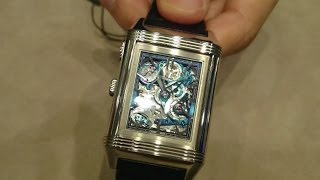 JaegerLeCoultre Reverso Répétition Minutes à Rideau Venise ref 235352M minute repeater chime [upl. by Almeeta790]