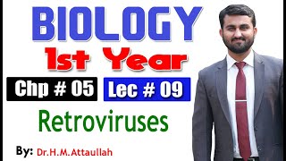 Retroviruses  Chapter 5  1st year Biology  Lec  9 [upl. by Atinev]