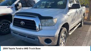 2008 Toyota Tundra 4WD Truck 25018A [upl. by Raila]