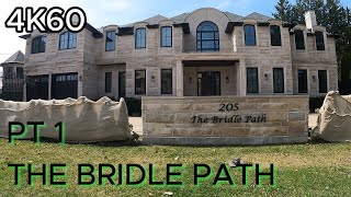 THE BRIDLE PATH  Millionaires Row MultimillionDollar Mansions   TORONTO  SPRING 2024  Gopro [upl. by Ethel]