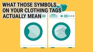 Here’s what those symbols on your clothing tags actually mean [upl. by Zanlog]