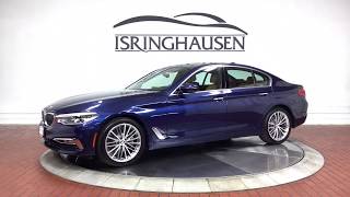 2017 BMW 5Series 540i xDrive in Mediterranean Blue Metallic  478895 [upl. by Alesig]