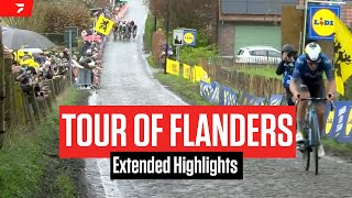 Extended Highlights 2024 Tour Of Flanders Men [upl. by Annawoj]