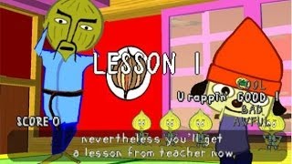 Parappa The Rapper Stage 1  Chop Chop Master Onion Walkthrough [upl. by Rosy]