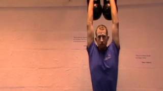 Solutions Fitness  Double Kettlebell OHP [upl. by Einama]