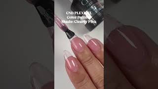 CND PLEXIGEL Color Builder Shade Clearly Pink [upl. by Aehs]