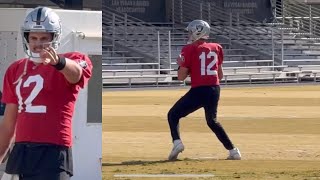 AIDAN OCONNELL RETURNS FOR CHIEFS BLACK FRIDAY GAME THROWING HEAT LAST QB TO WIN AT ARROWHEAD [upl. by Berlinda]