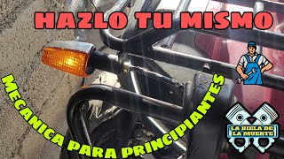 Como instalar direccionales a una cuatrimoto atv 150 italika [upl. by Farrington]