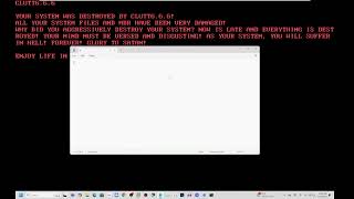 DiskErrorexe and Clutt666exe crashes windows 7 VMware Workstation [upl. by Vonny]