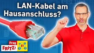 Bremst ein LANKabel am Anschluss meine Internetgeschwindigkeit  Frag FRITZ [upl. by Deborah]