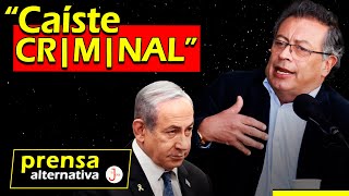 Ordenaron arrestar a Netanyahu y así reaccionó el líder de Colombia [upl. by Aramahs468]