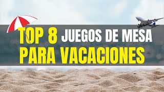 TOP Mejores JUEGOS DE MESA para llevarse de VACACIONES [upl. by Drew]