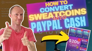 How to Convert Sweatcoin into PayPal Cash StepbyStep Guide [upl. by Noloc303]