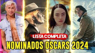 🏆 NOMINADOS OSCARS 2024  Lista Completa [upl. by Pratte]