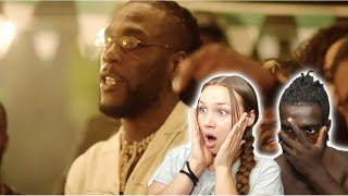 Americans Reacts 🔥 Dave  Location ft BurnaBoy [upl. by Iilek]