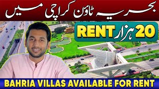 Bahria Homes  All Vilas in 1 Video  Complete Rent Details Bahria Town Karachi [upl. by Lemor605]