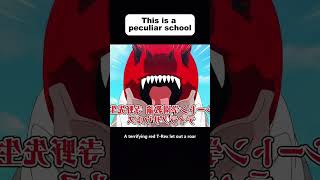 This is a peculiar schoolcartoonvideo animecomicdub [upl. by Zennie]