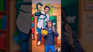 Class me aaya snake 🐍 funny comedy school youtubeshorts shorts trending viralvideo explore [upl. by Anaiek556]