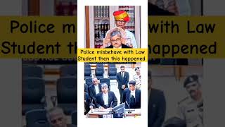 Law student से भिड़ना पड़ा पुलिस वालो को भारी lawstudent [upl. by Rurik260]