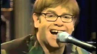 Elton John  Tiny Dancer Live on The Rosie ODonnell Show  October 1 1997 [upl. by Araiet]